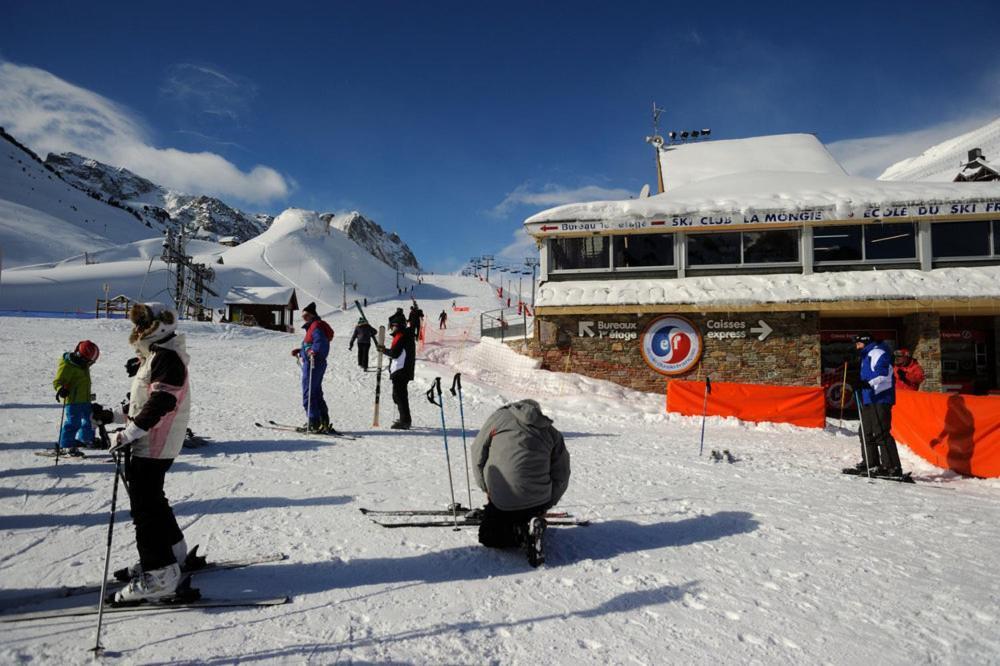 Studio En Pleine Montagne Avec Vue Sur Marmottes Ла-Монжі Екстер'єр фото